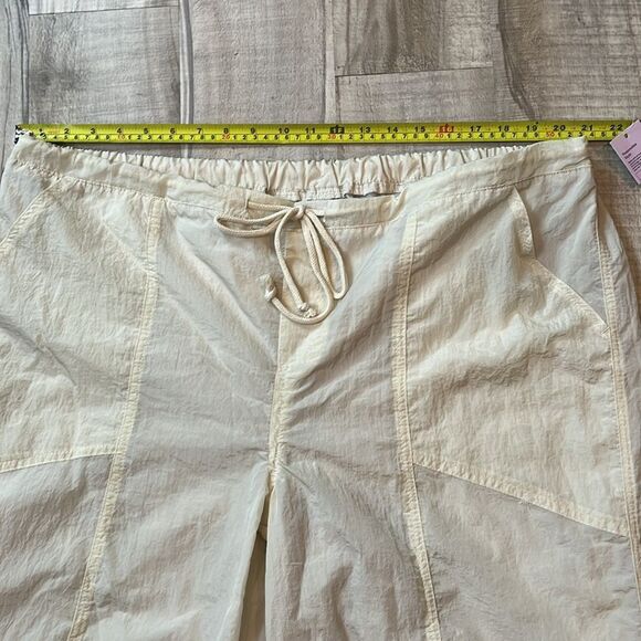 NWT Wild Fable cream parachute pants drawstring ankle and waist size XXL - Picture 5 of 11